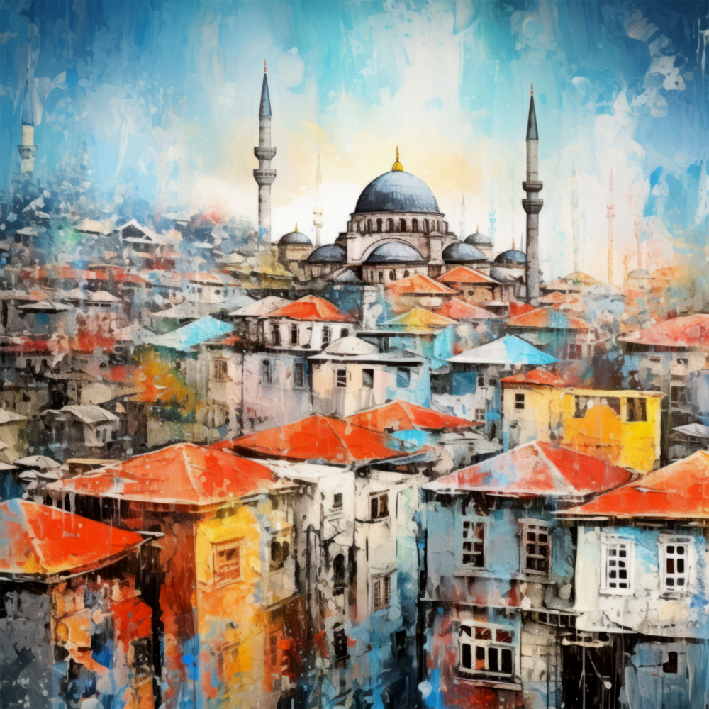 İstanbul Cam Tablo || Tasarımcı Koleksiyonu