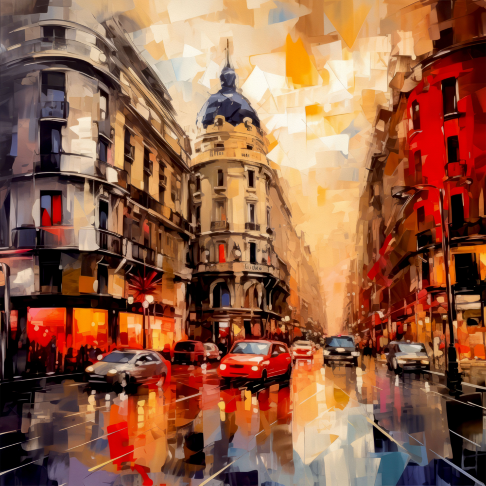 İspanya Cam Tablo || Tasarımcı Koleksiyonu