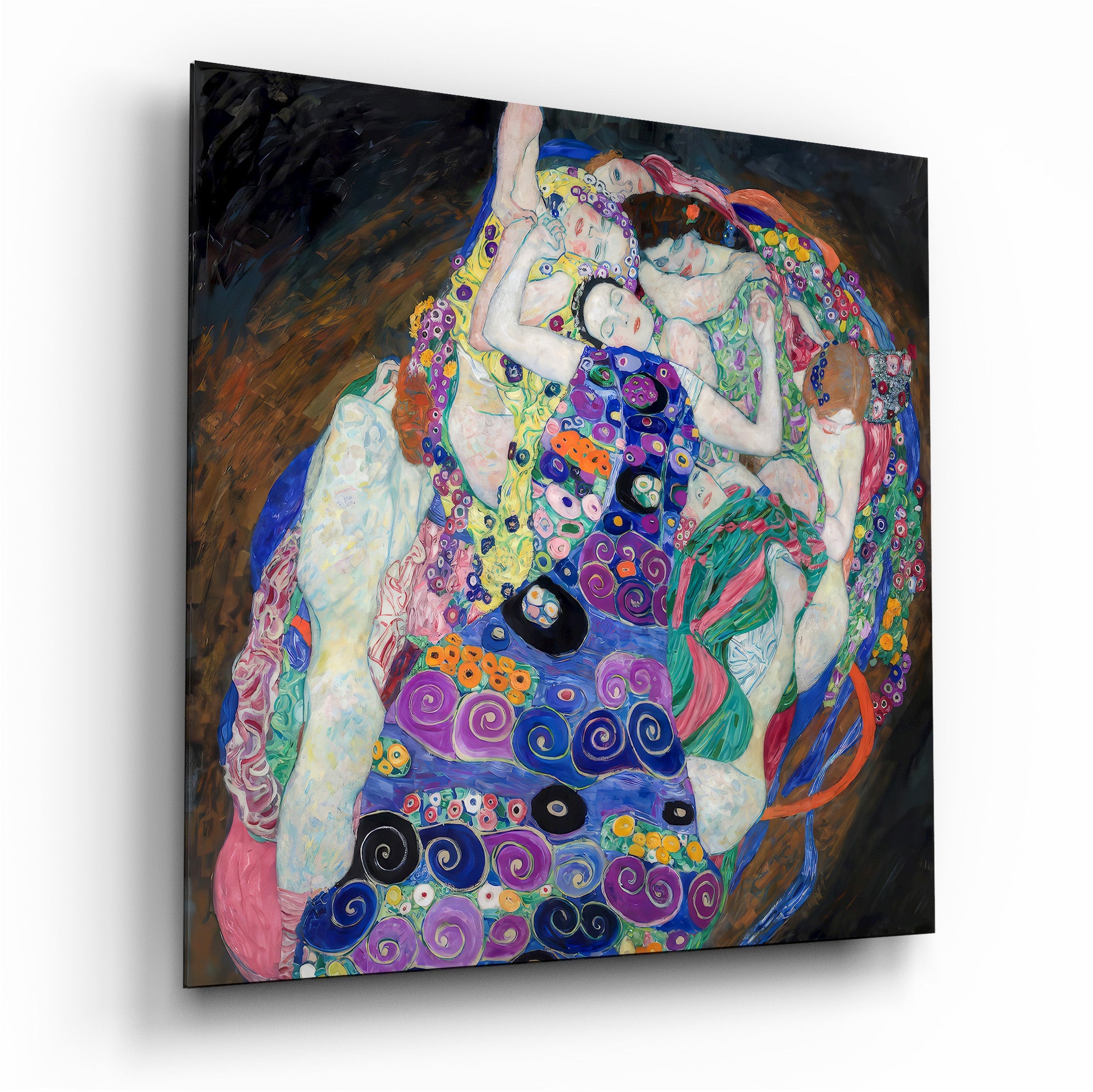 Gustav Klimt'in Bakire'si Cam Tablo || Tasarımcı Koleksiyonu