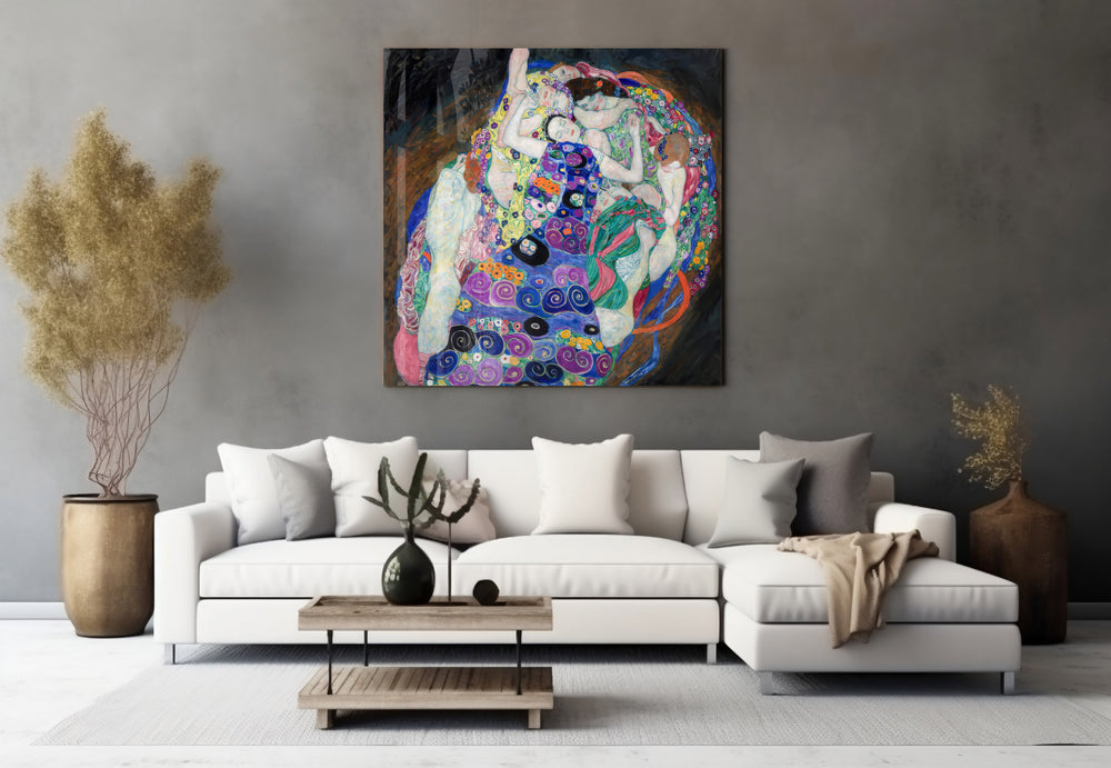 Gustav Klimt'in Bakire'si Cam Tablo || Tasarımcı Koleksiyonu