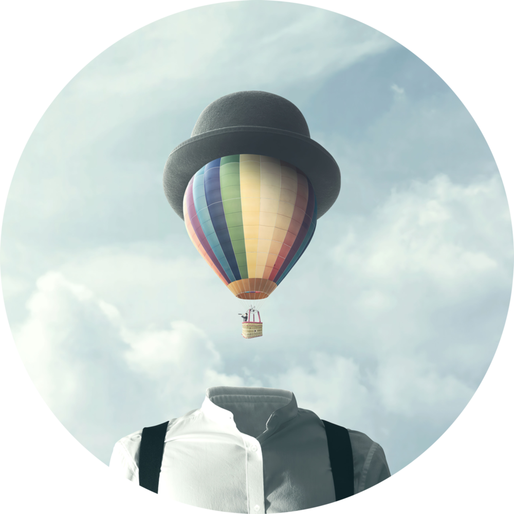 Balon Kafa Cam Tablo