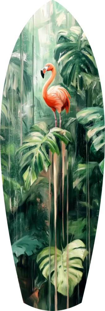 Flamingo Cenneti Cam Tablo