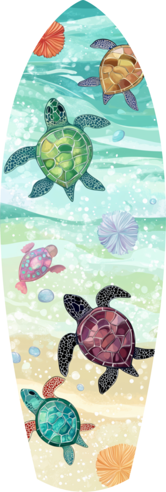Caretta Caretta Cam Tablo
