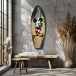 Graffiti Fareli Pop Art Cam Tablo.