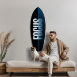 Focus Tipografi Bölünmüş Motivasyon Cam Tablo.
