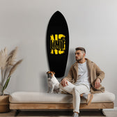 No Limit İddialı Tipografi Motivasyon Cam Tablo.