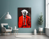 Albert Einstein’ın Renki Dünyası Cam Tablo || Tasarımcı Koleksiyonu