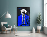Albert Einstein’ın Renki Dünyası Cam Tablo || Tasarımcı Koleksiyonu
