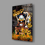 Owner of the World: Urban Billionaire Glass Wall Art || Designer Collection