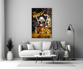 Owner of the World: Urban Billionaire Glass Wall Art || Designer Collection