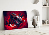 MINI Vortex of Speed Glass Wall Art || Designer Collection