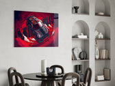 MINI Vortex of Speed Glass Wall Art || Designer Collection