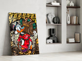Unpretentious Luxury and Labor Glass Wall Art || Designer Collection