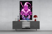 Pure Evil Kid Buu Glass Wall Art || Designer Collection