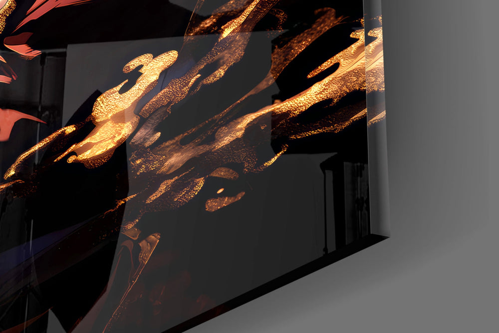 Sand King Gaara Glass Wall Art || Designer Collection