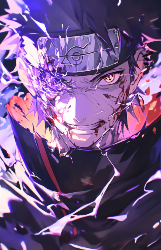 Amaterasu Itachi Cam Tablo || Tasarımcı Koleksiyonu