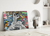 Modern Times Glass Wall Art || Designer Collection
