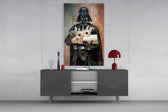 Crisis of the Dark Side Glass Wall Art || Designer Collection