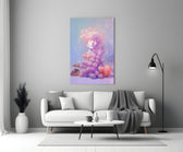 Grape Goddess Glass Wall Art || Designer Collection