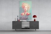 Apple Tranquility Glass Wall Art || Designer Collection