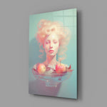 Apple Tranquility Glass Wall Art || Designer Collection