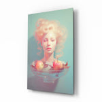 Apple Tranquility Glass Wall Art || Designer Collection