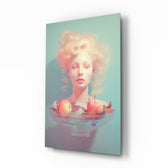 Apple Tranquility Glass Wall Art || Designer Collection
