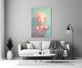 Apple Tranquility Glass Wall Art || Designer Collection