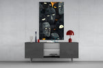Foreign Faces Glass Wall Art || Designer Collection