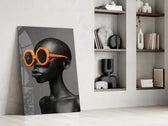Faces of Colors Glass Wall Art || Designer Collection