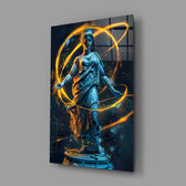 Neon Venus Glass Wall Art || Designer Collection