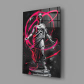 Neon Venus Glass Wall Art || Designer Collection