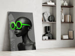Faces of Colors Glass Wall Art || Designer Collection