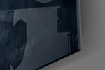 Red Moon Rising Glass Wall Art || Designer Collection