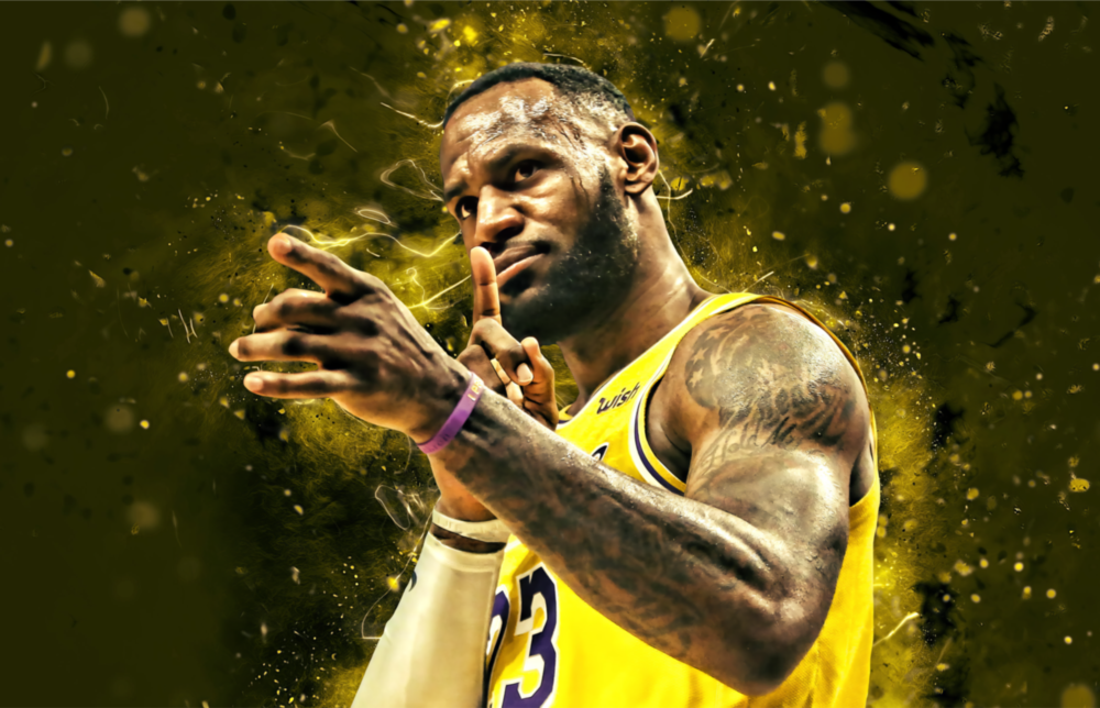 LeBron James Cam Tablo