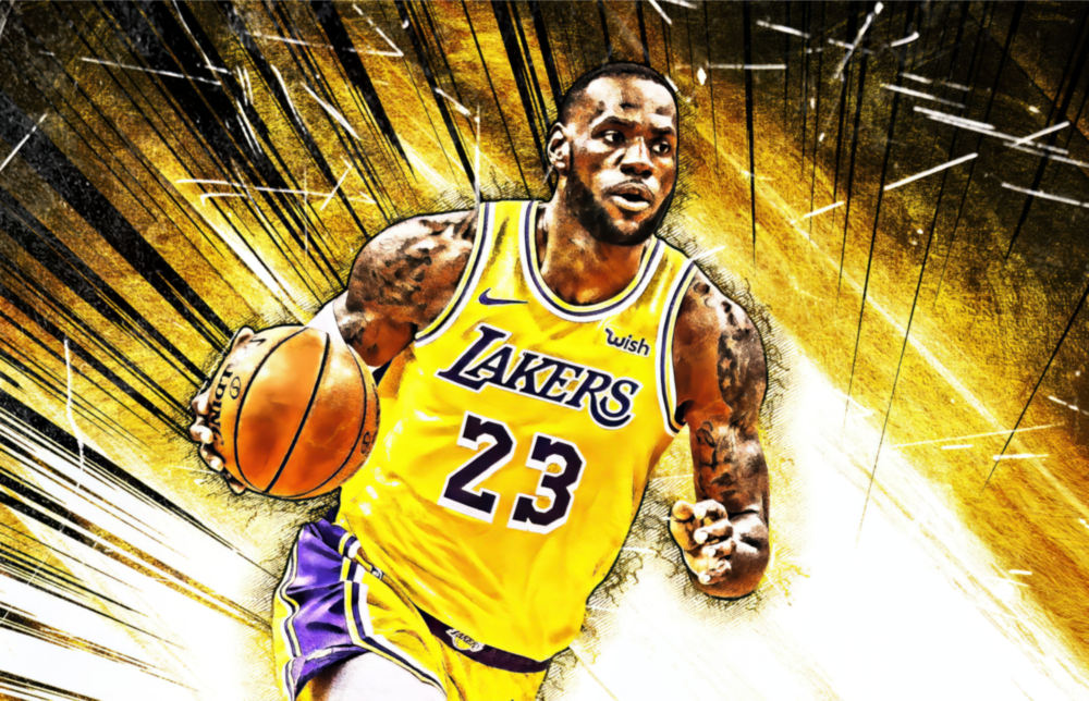 LeBron James Cam Tablo