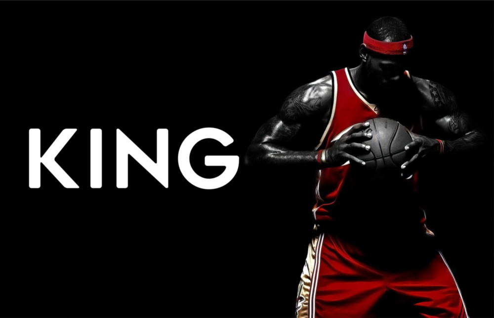 LeBron James Cam Tablo