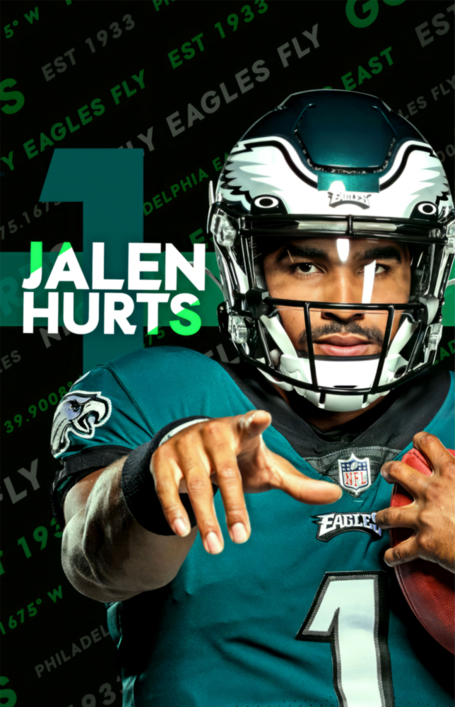 Jalen Hurts Cam Tablo