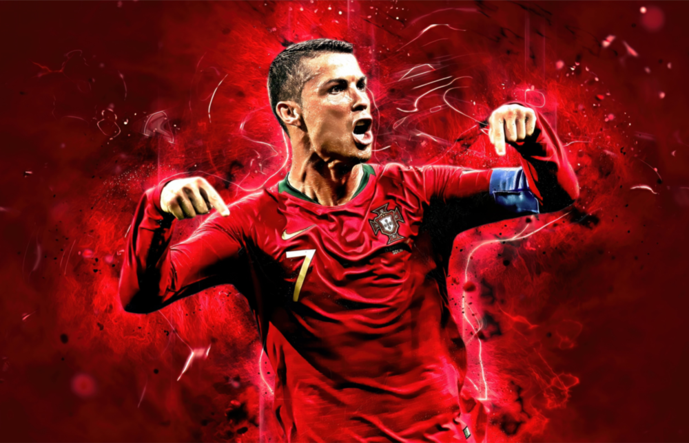 Christiano Ronaldo Cam Tablo