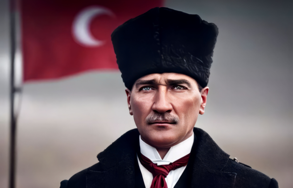 Atatürk Cam Tablo