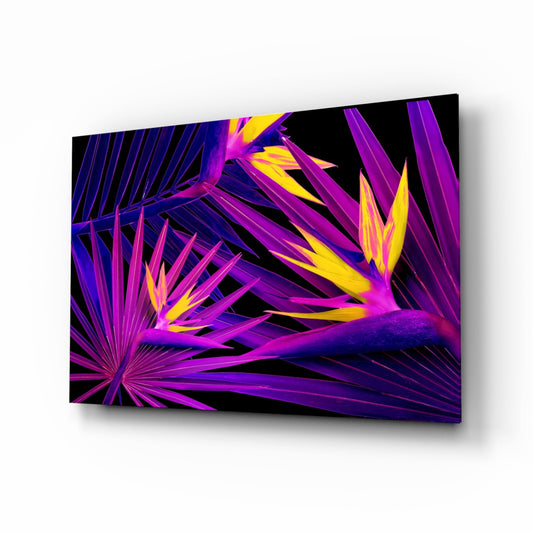 Vibrant Tropical Leaves Cam Tablo