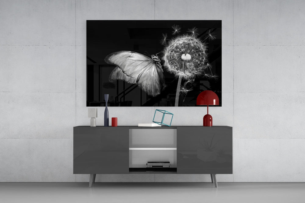 Butterfly & Dandelion Cam Tablo
