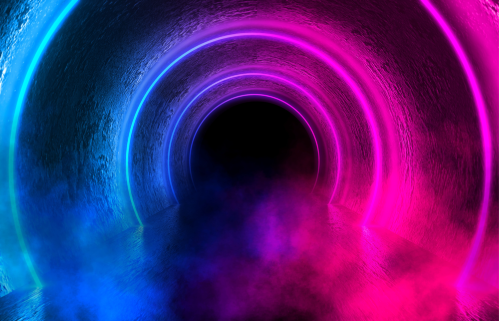 Neon Portal Cam Tablo