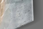 Future-king reflection cinematic glass wall art in child's adventure bedroom