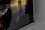 Vermeer Daisy parody cinematic glass wall art in creative-agency reception