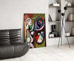 Canlı Sanat Eseri Cam Tablo