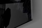 Trust-symbolism wolves cinematic glass wall art in private library