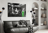 Hollywood Efsaneleri Noir Cam Tablo