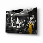 Klasik Hollywood Noir Cam Tablo