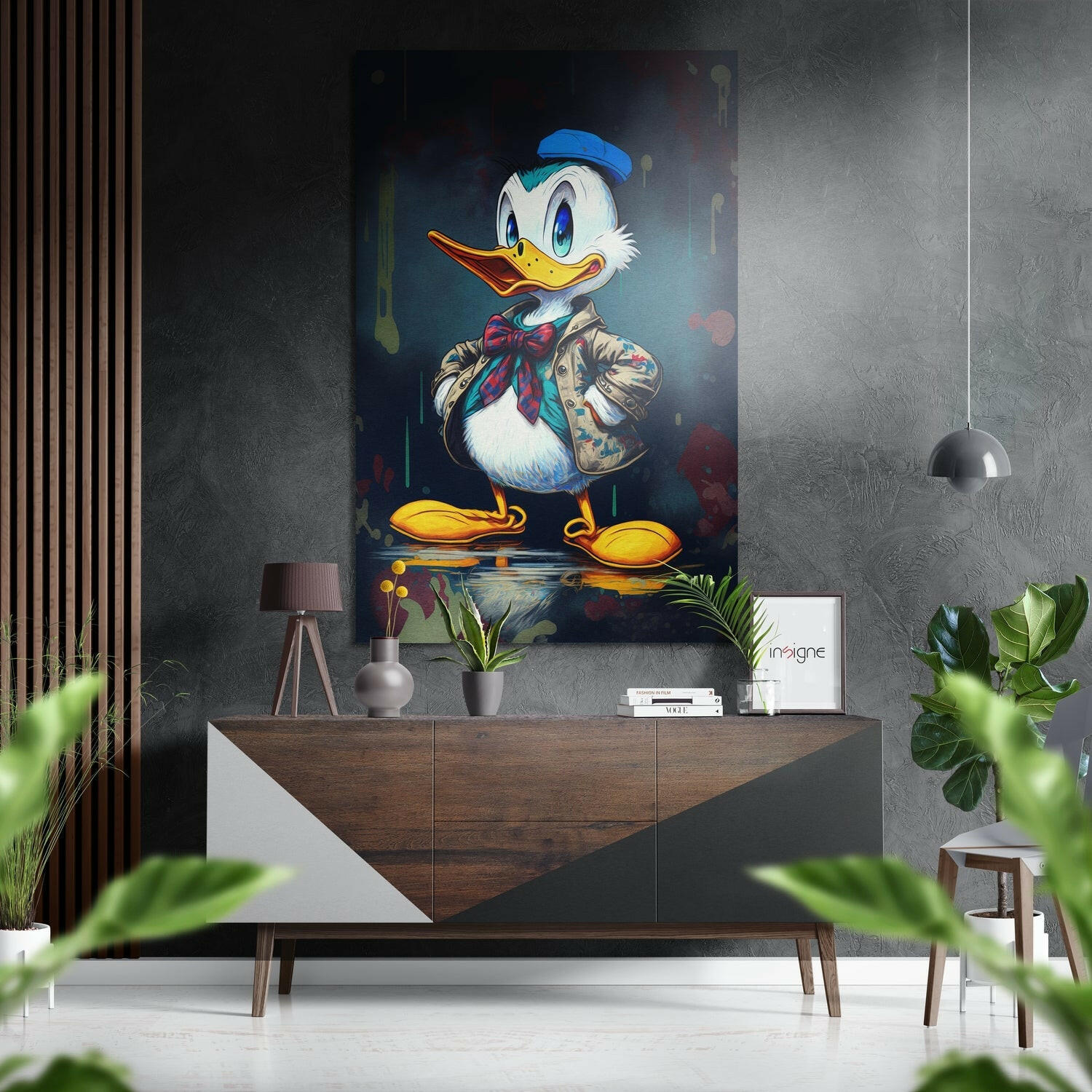Donald Fırçalı Metalik Alu-Dibond.